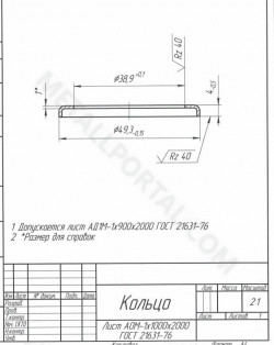 Изготовление алюминиевых колец